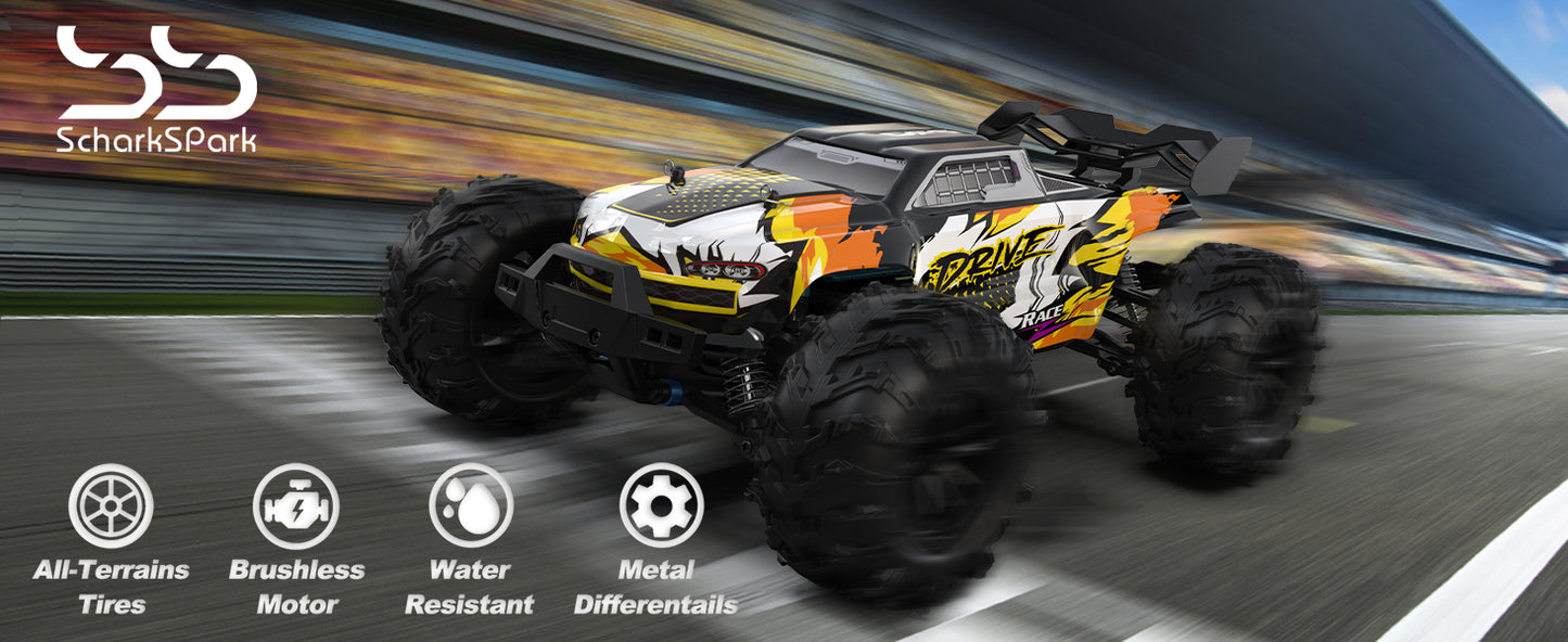 RC Cars for Adults, 1:16 Brushless Fast Race Remote Control Trucks 16102