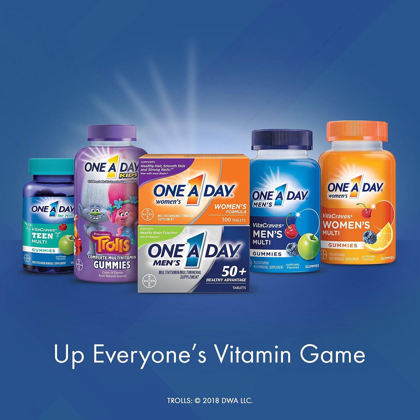 One A Day Men's 50+ Healthy Advantage Multivitamin,( 300 Tablets)