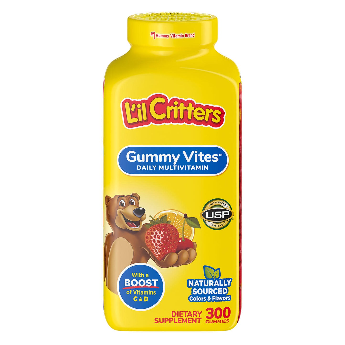 L'il Critters Gummy Vites Gummy Bears (300 ct.)