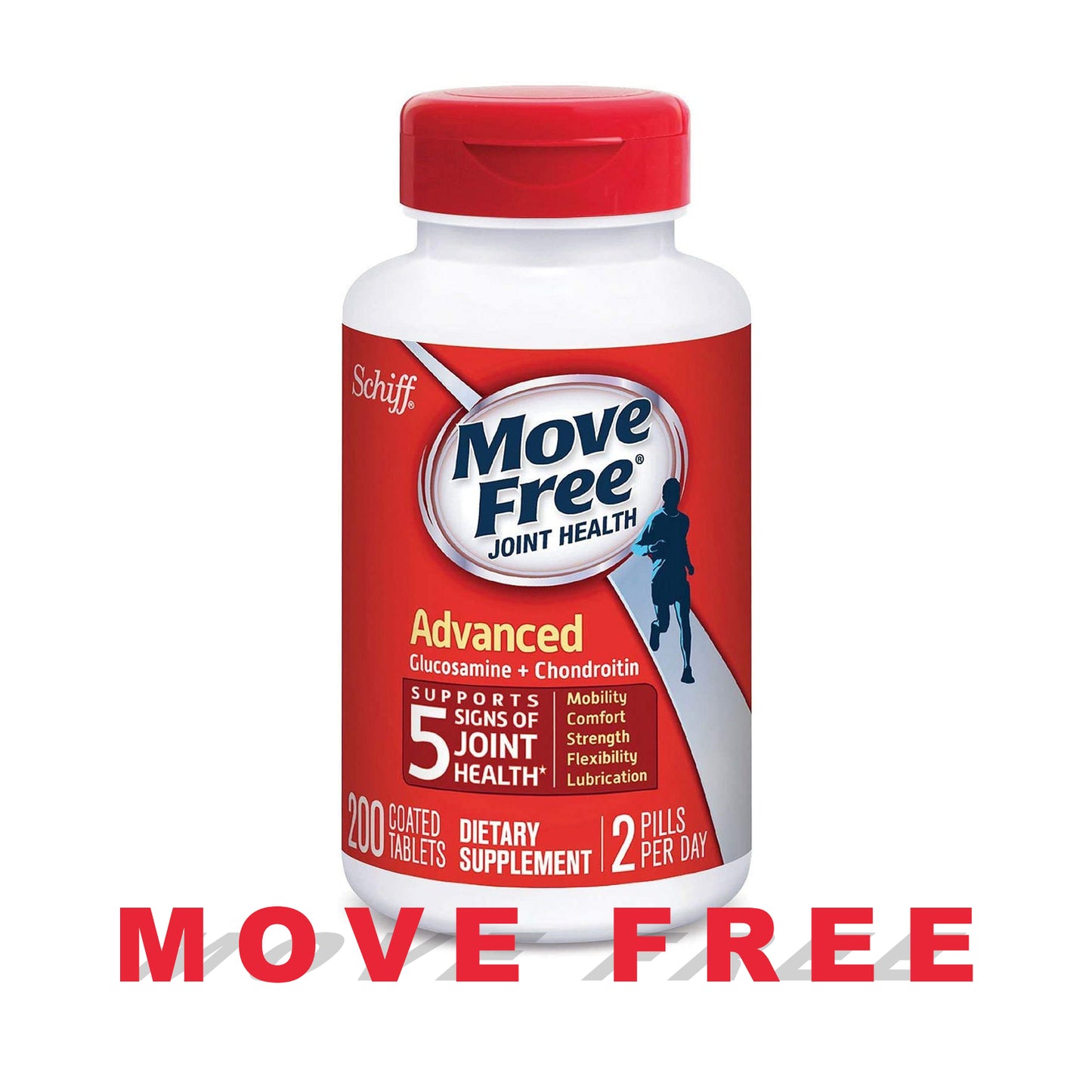 Schiff Move Free Advanced Joint Supplement,( 200 Tablets) SURPASSING